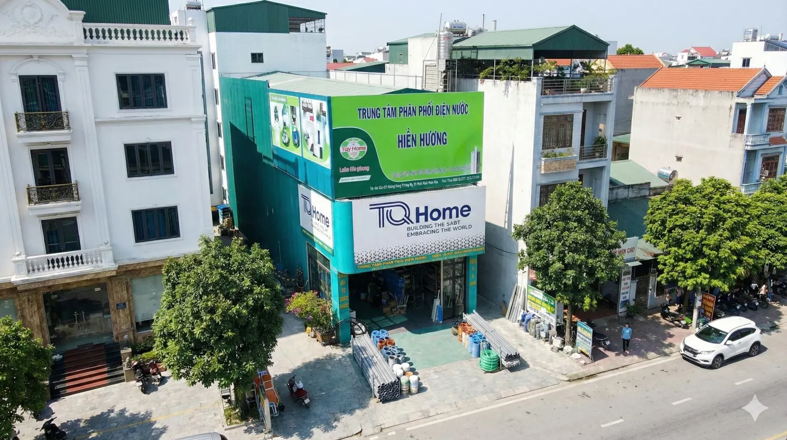 Toàn cảnh Trung tâm phân phối điện nước Hiền Hương tại Thanh Hóa